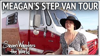 Meagans Step Van Tiny House Tour  thestepvandiary E503 [upl. by Sira]