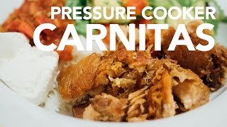 easy PORK CARNITAS  Instant Pot [upl. by Anaej]