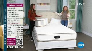 Beautyrest Hotel Felicity 14quot TwoSided Euro Top Mattress [upl. by Eiznik31]