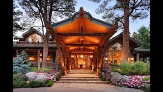 Magnificent Cabin in the Woods in Aspen Colorado  Sothebys International Realty [upl. by Ariaec]