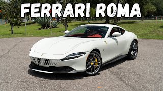 The Ferrari Roma is a SURPRISINGLY FUN Supercar  REVIEW [upl. by Aprilette]