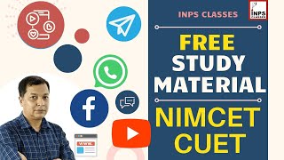 Free Study Material  Accelerate Your Exam Journey  NIMCET CUET JAMIA MAHCET [upl. by Schatz]