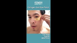 Cómo aplicar parches de ojos en hombres collagengold eyepatches [upl. by Hudgens]