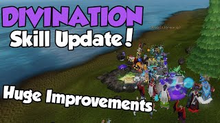 DIVINATION IS SO MUCH BETTER FOR ENERGY New ChangesImprovements Runescape 3 [upl. by Ilatfan]