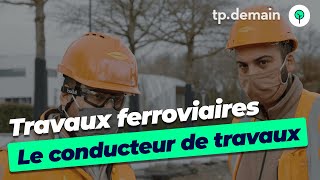 Métier  Conducteurrice de travaux ferroviaires [upl. by Oleusnoc]