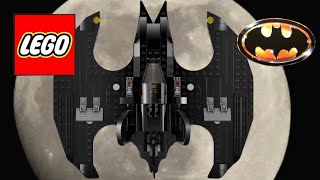 LEGO BATMAN BATWING Set 76265 STOP MOTION SPEED BUILD [upl. by Krakow]