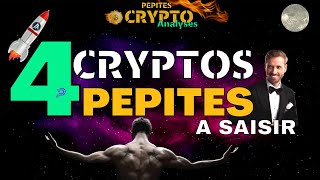 🚨4 CRYPTOS 👉4 Pépites😮 A SAISIR pour 2022 [upl. by Eiralih688]