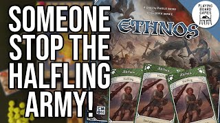 These halflings are taking over the continent ETHNOS Board Game Gameplay [upl. by Osgood]