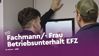 Meister der Wartung Fachmannfrau Betriebsunterhalt EFZ  Jabil  Lehrstellenvideo  Yousty [upl. by Johannes654]