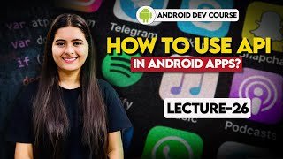 26 How to use API in Android Apps Retrofit Picasso JSON 🔥 IMP  Android Tutorials in Hindi [upl. by Yren]