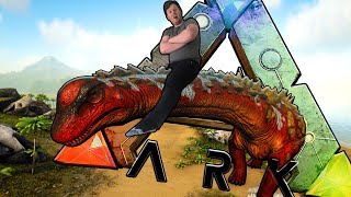 Taming The Biggest Dino  Titanosaur  Solo  ARK Survival Evolved [upl. by Damien]