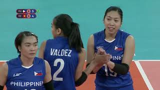 SEA Games 2019 PHL VS VIE Volleyball Womens Opener Full  Volleyball [upl. by Atterahs]