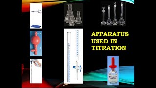 Titration1 Apparatus used [upl. by Sucramraj]