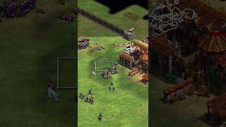 the BIGGEST mangonel hit ever aoe2 gaming [upl. by Porte994]