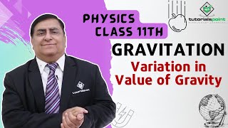 Class 11th – Variation in Value of Gravity  Gravitation  Tutorials Point [upl. by Inami]