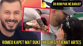 Romeo kapet mat duke i hequr sytjenat Artës  Plas skandali në BBVIP  Big Brother Albania Vip 3 [upl. by Racso]