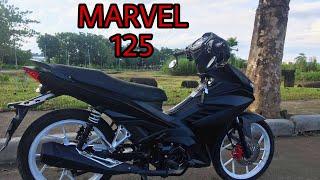 PAANO MAG REPAINT NG MAGS EURO MARVEL 125 [upl. by Triny]