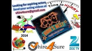 Delhi Audition  Zee Cine Stars Ki Khoj 2014 [upl. by Inattirb]