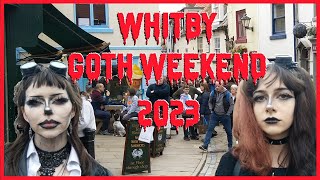 Whitby Goth Weekend April 2023 Royal Emporium Steampunk [upl. by Keener142]