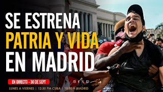 PATRIA Y VIDA La película se estrena en MADRID ¿Quieres ir a verla [upl. by Eelah]