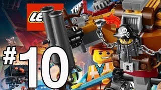 The Lego Movie Videogame Walkthrough  PART 10  MetalBeard Destroys All [upl. by Aicener]