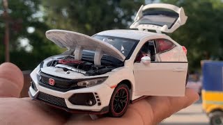 40 Seconds Satisfied Review Honda Civic Diecast Model  Metal Cars [upl. by Ias]