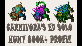 CARNIVORAS ED SOLO HUNT 800 PROFIT [upl. by Adolphus]