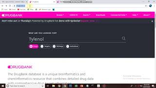 DrugBank Database [upl. by Manheim]
