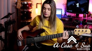 A Casa É Sua  Casa Worship  BASS COVER  Giane Rangel [upl. by Leary]