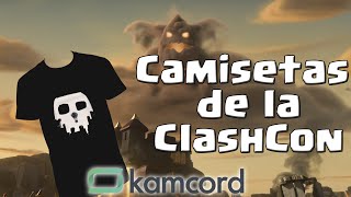 ¡¡CONSIGUE CAMISETAS DE LA CLASHCON  Anuncio de directo en Kamcord  Clash of Clans [upl. by Aniles981]