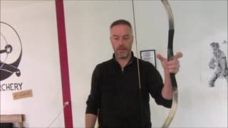 Archery FAQ Nocking point on a horse bow [upl. by Yekcor]