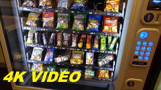 4K VIDEO Snack Vending Machine  Leominster Hospital Leominster MA [upl. by Eula]