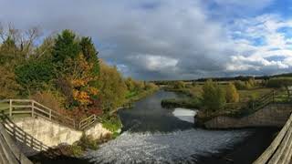 The Weir at Clumber Park in 360 cared for by the National Trust [upl. by Tessy]