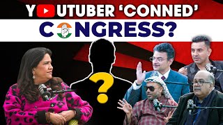 “He stayed at the Taj for months” Abhijit Iyer Mitra claims that a YouTuber CONNED Congress [upl. by Shawn]