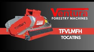 TFVLMFH  TOCATINS Lightweight hydraulic mulchers to fit mini excavators from 5 to 10tn [upl. by Nonnac]