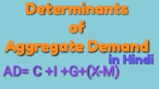 Determinants of Aggregate Demand [upl. by Hazem]