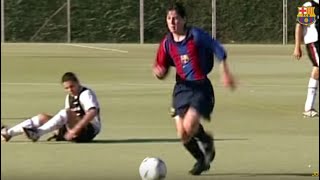 Lionel Messi ● Age 16 Rare Skills Goals amp Dribbles La Masia HD [upl. by Patrica]