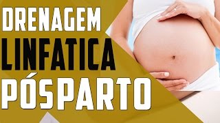 Drenagem Linfática Tratamento Após Parto [upl. by Daryle190]