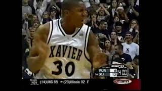 16 Xavier vs Purdue 1232003 SportsCenter Highlight [upl. by Prochora]