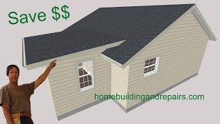 Cheapest Home Addition Roof You Can Build  Design And Construction Costs [upl. by Rehm451]