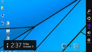 Windows 81 Desktop Tour [upl. by Athenian]