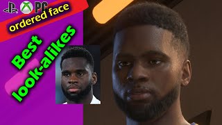 Odsonne Edouard face look alike EA FC 25 pro clubs [upl. by Noraed]