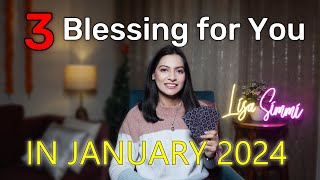 3 BLESSING COMING FOR YOU IN JANUARY 2024💎Astrology Tarot 2024 January Prediction PICK ONE [upl. by Silvana]