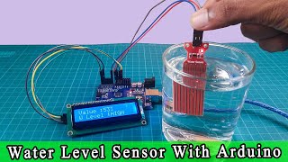 WATER LEVEL SENSOR with Arduino UNO  How to use WATER LEVEL SENSOR ARDUINO Code amp Circuit Diagram [upl. by Nedyah]