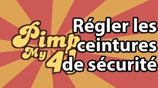 Régler les ceintures de sécurité sur sa 4L [upl. by Chu987]