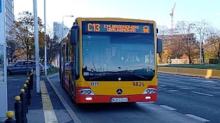 Autobus C13 Kier CmBródnowski Balkonowa Mercedes Benz Conecto 9825 [upl. by Kcaz]