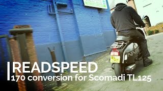 SLUK  Scomadi 170 conversion for TL125 by Readspeed [upl. by Marlin]