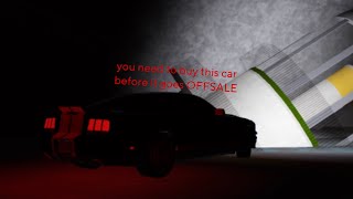 you need to buy this car before it goes OFFSALE  Roblox Greenville [upl. by Carny388]