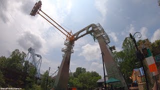 Finnegans Flyer 4K OnRide Busch Gardens Williamsburg [upl. by Eanaj611]