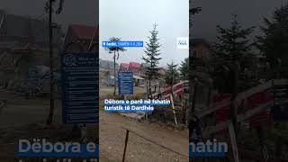 Dëbora e parë në fshatin turistik të Dardhës [upl. by Adekahs]